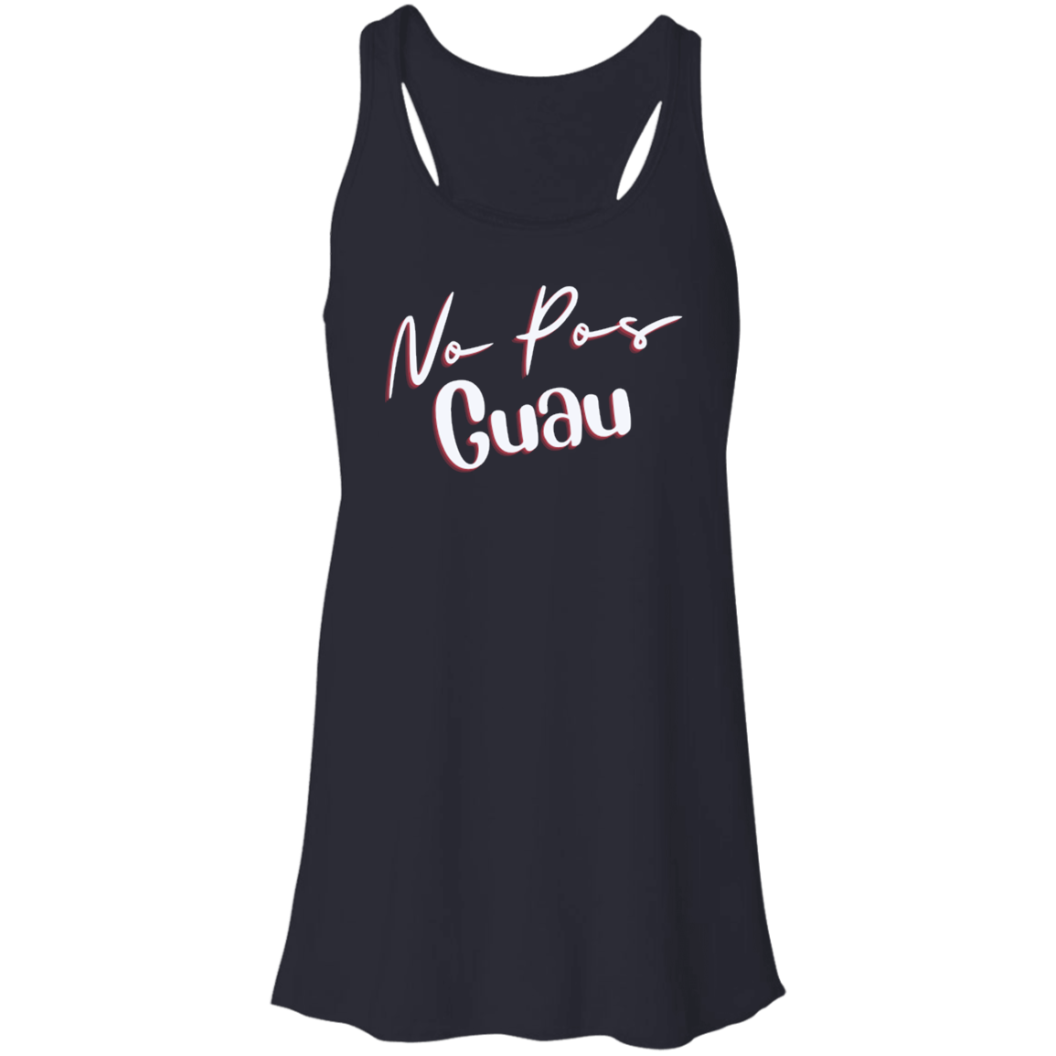 No Pos Guau Rosie Racerback Tank