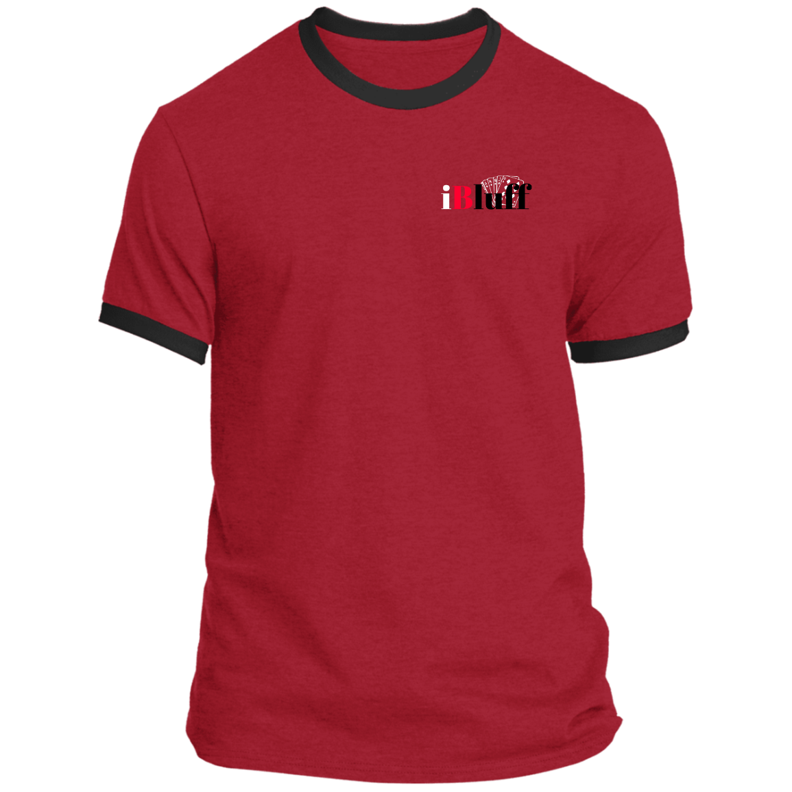 iBluff Poker Ringer Tee