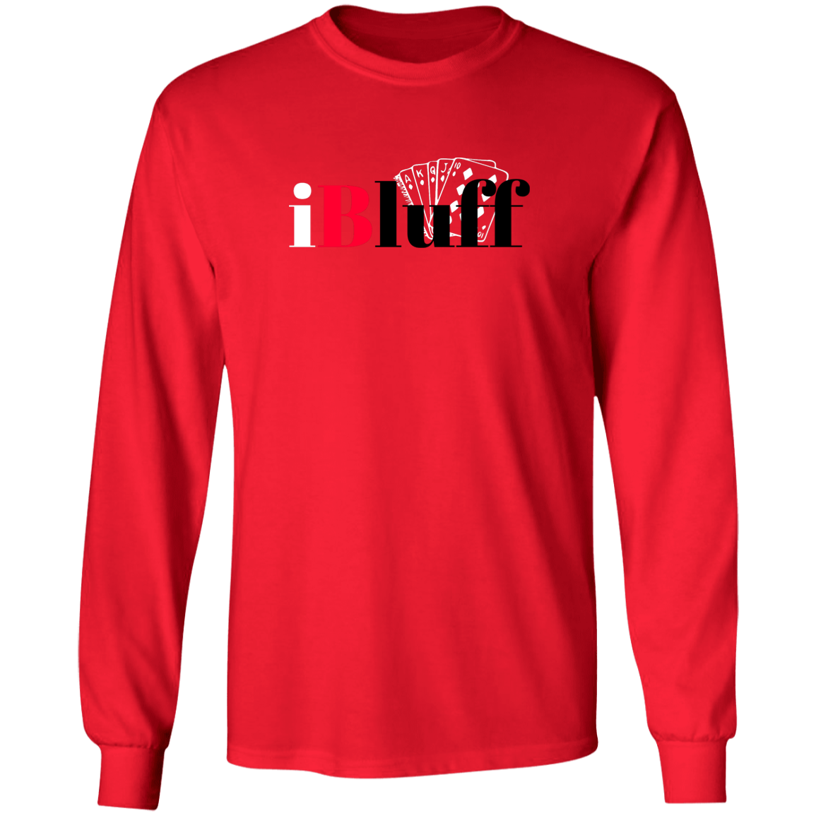 iBluff Poker LS Ultra Cotton T-Shirt