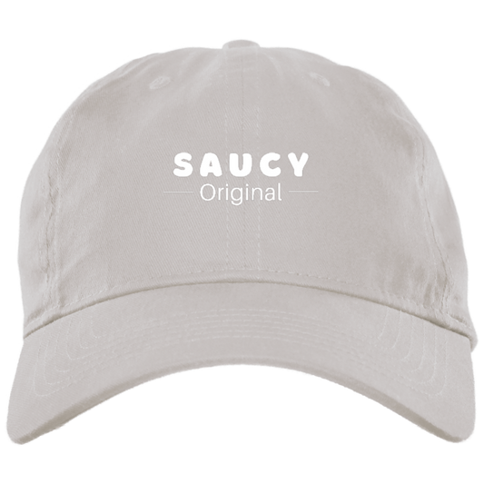 Saucy Brushed Twill Unstructured Dad Cap