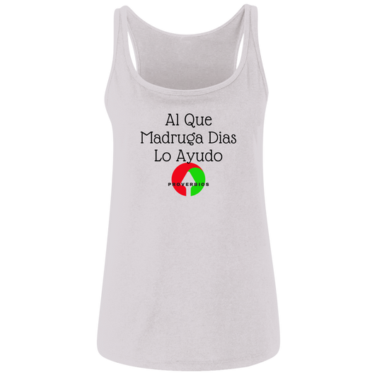 Al Que Madruga Ladies' Relaxed Jersey Tank