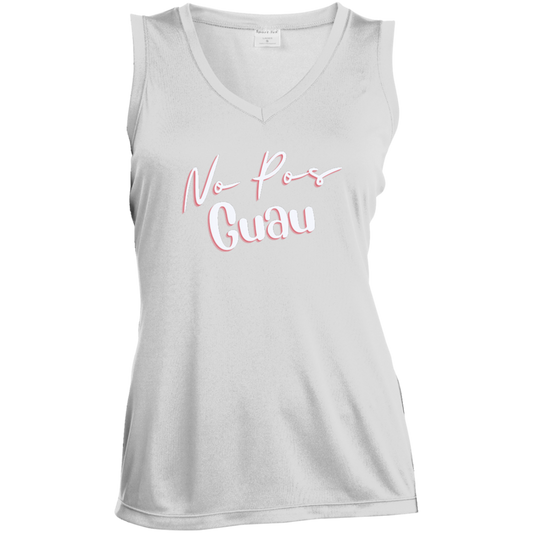 No Pos Guau Sleeveless V-Neck Performance Tee