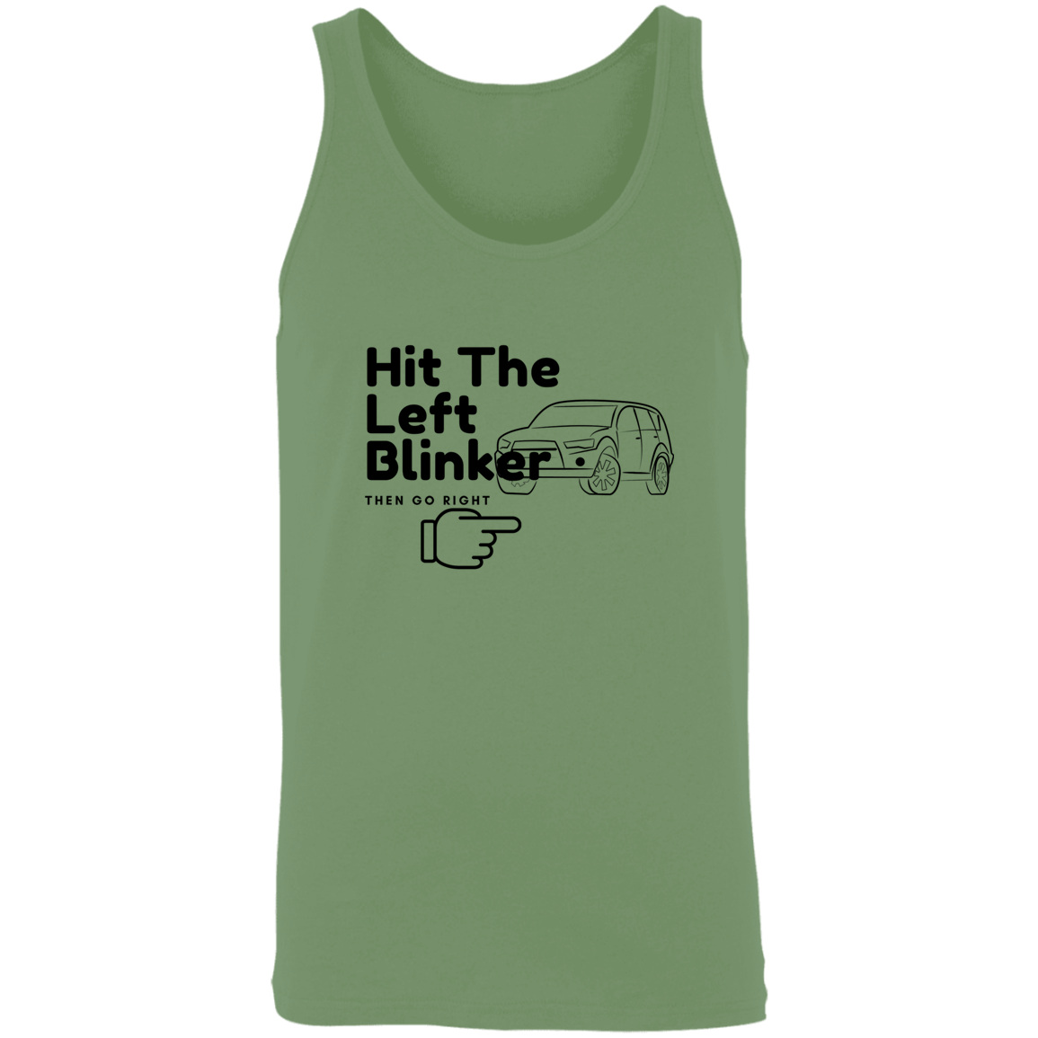 Left Blinker Unisex Tank