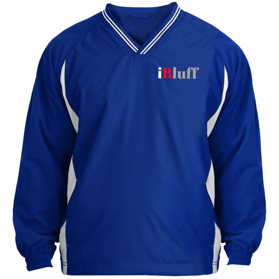 iBluff Poker Tipped V-Neck Windshirt