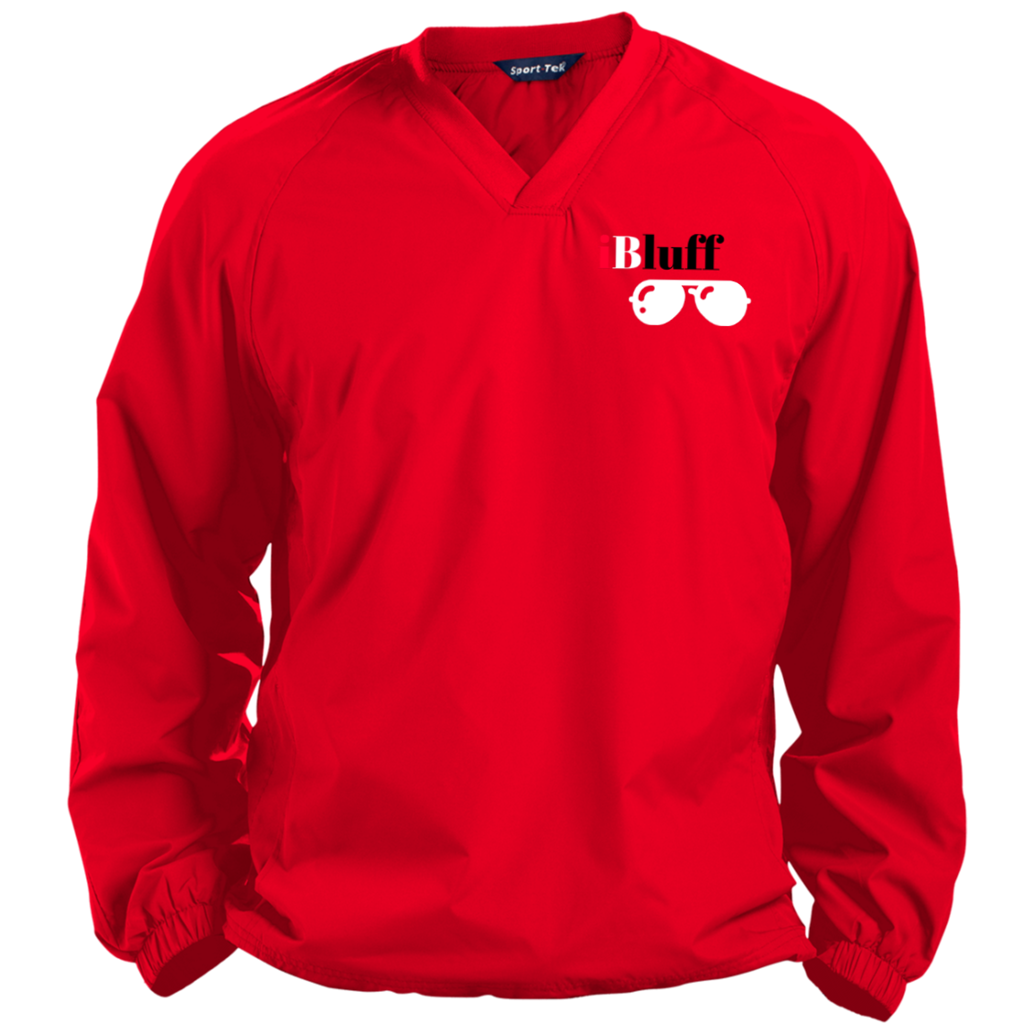 iBluff Poker Pullover V-Neck Windshirt