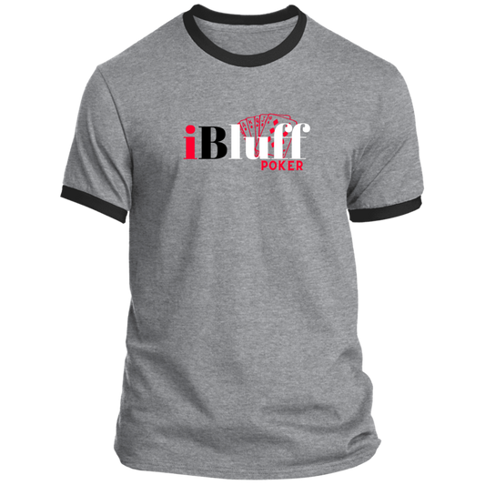 iBluff Poker Ringer Tee