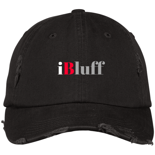 iBluff Poker Distressed Dad Cap