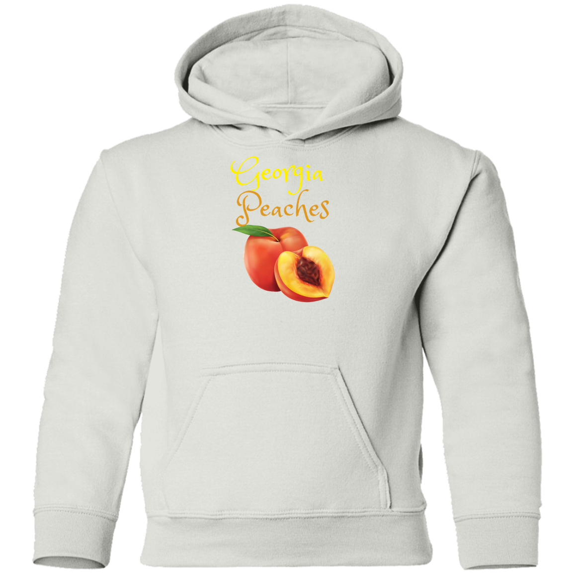 GA Peaches Youth Pullover Hoodie