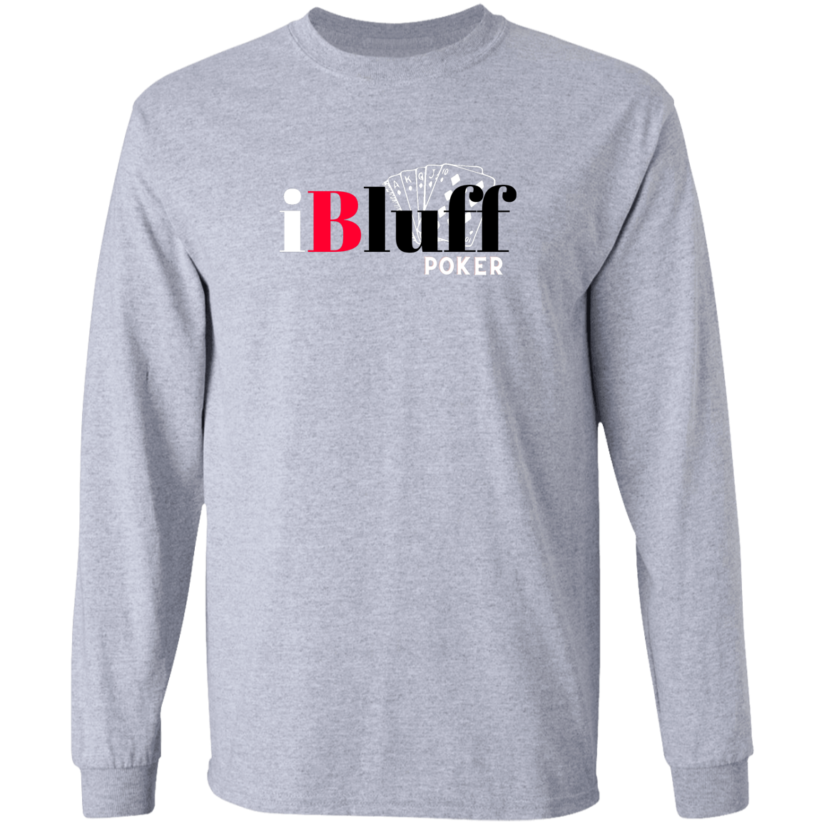 iBluff Poker LS Ultra Cotton T-Shirt