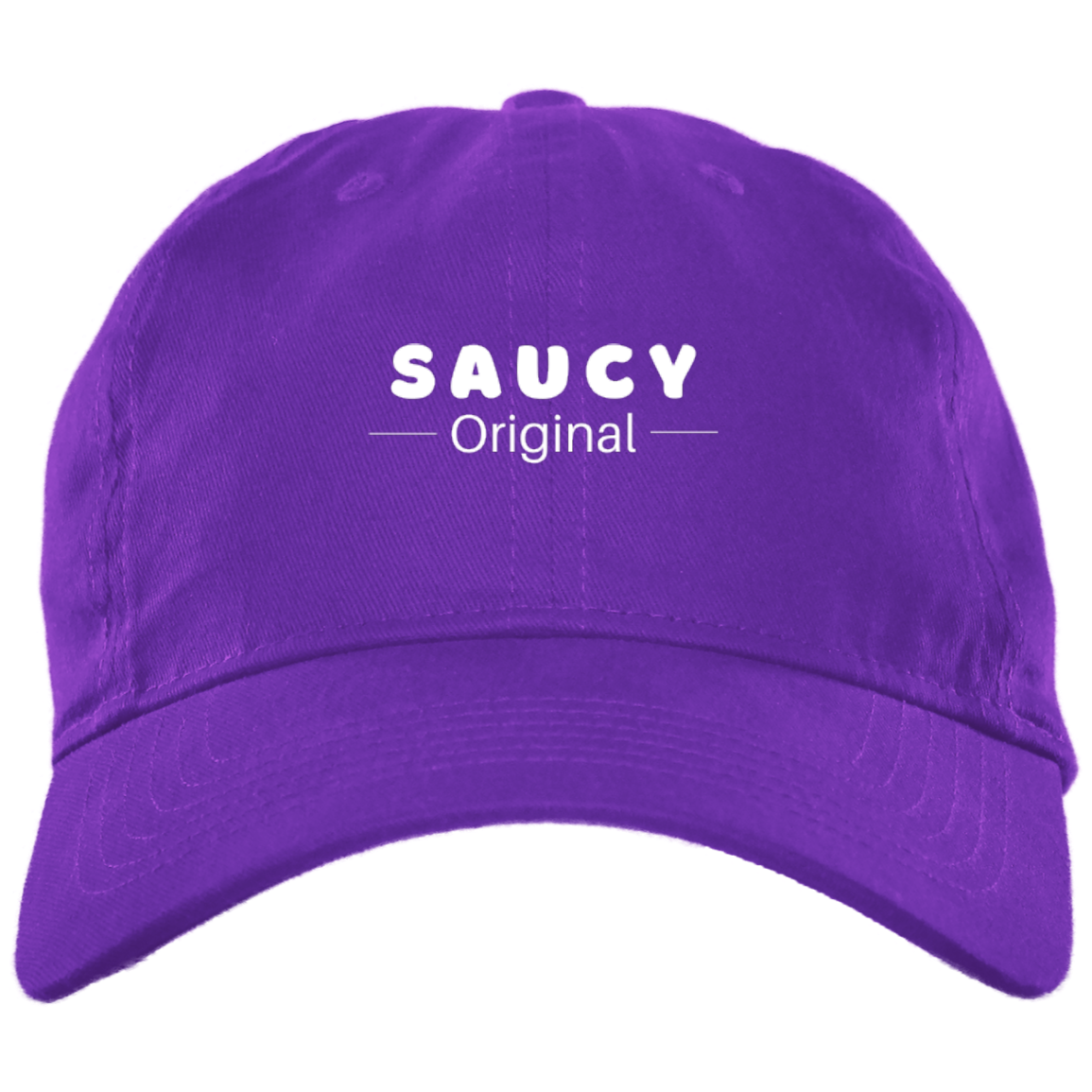 Saucy Brushed Twill Unstructured Dad Cap