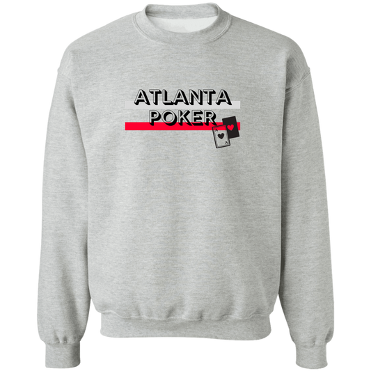 ATL Poker Crewneck Pullover Sweatshirt