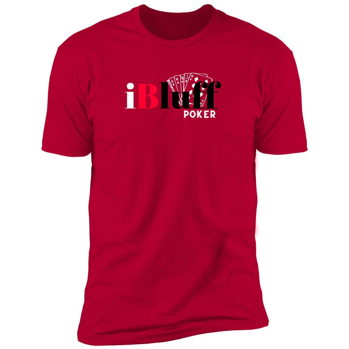 iBluff Poker Premium Short Sleeve T-Shirt