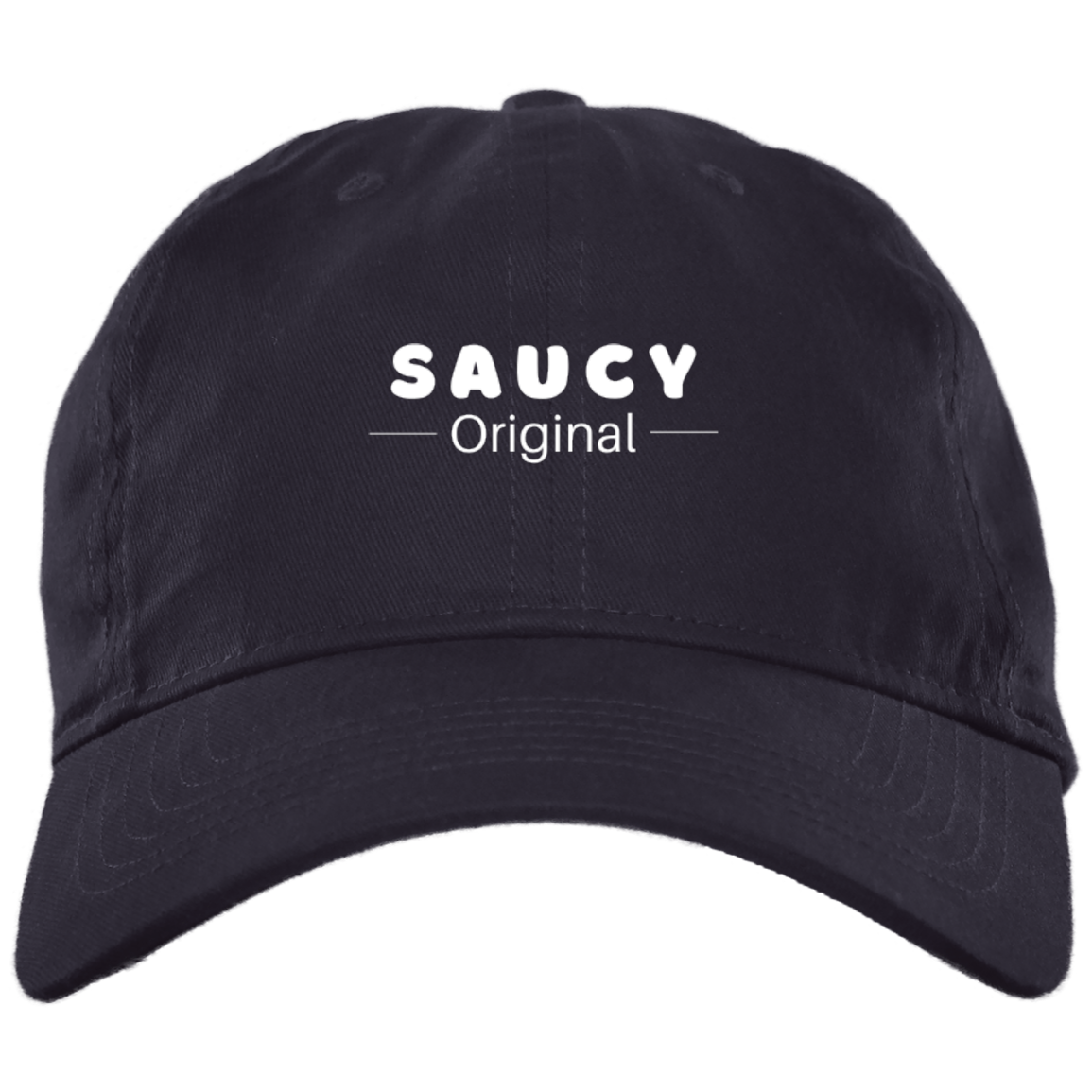 Saucy Brushed Twill Unstructured Dad Cap