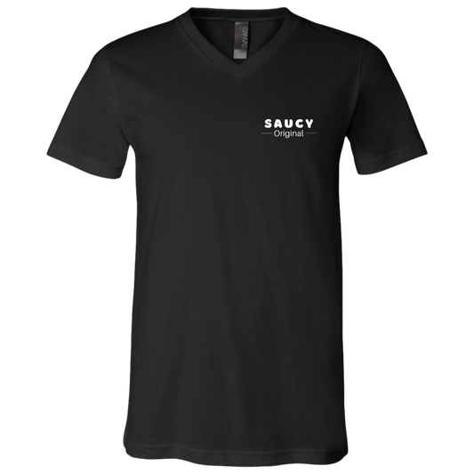 Saucy Original Unisex Jersey SS V-Neck T-Shirt