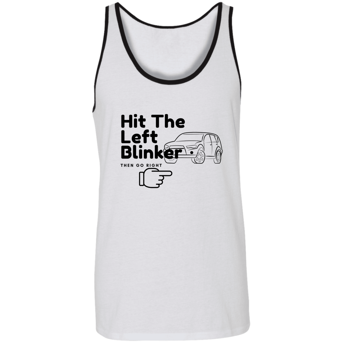 Left Blinker Unisex Tank