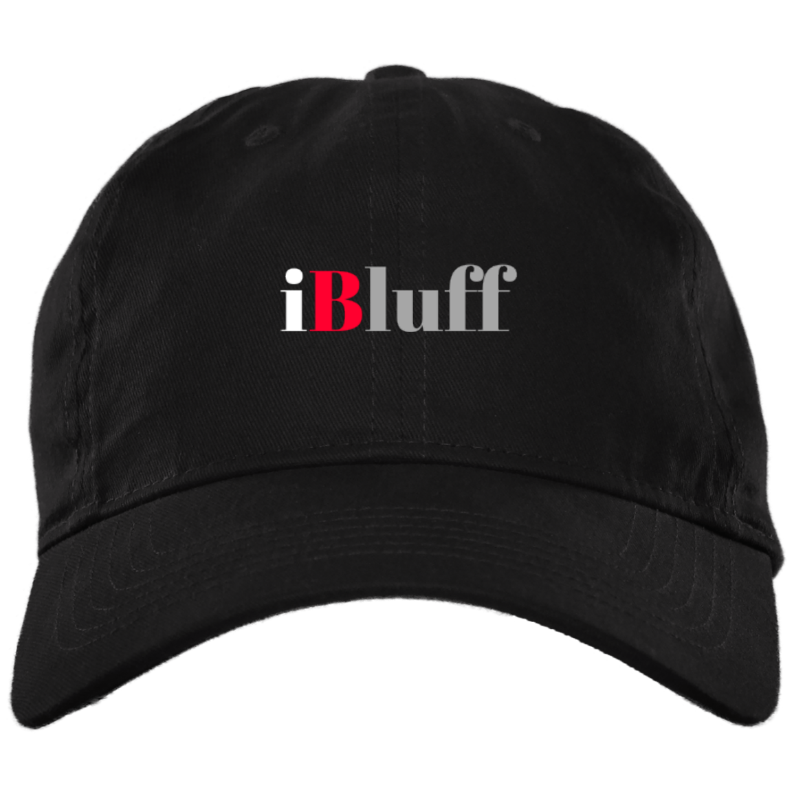 iBluff PokerTwill Unstructured Dad Cap