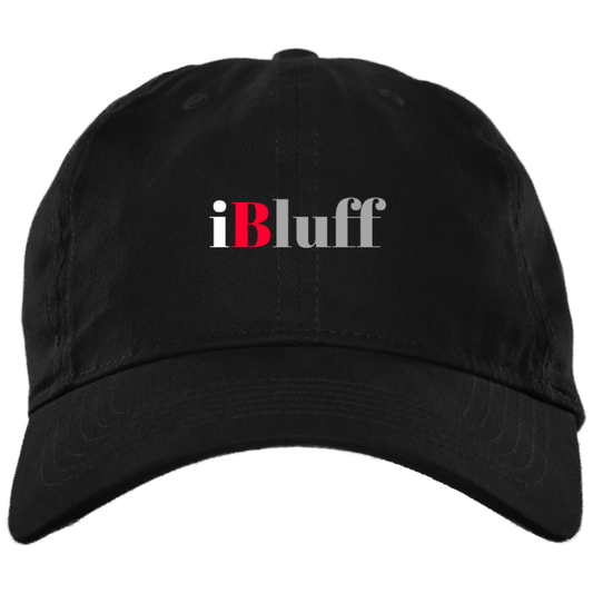 iBluff PokerTwill Unstructured Dad Cap