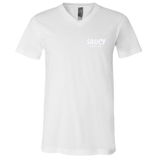 Saucy Original Unisex Jersey SS V-Neck T-Shirt