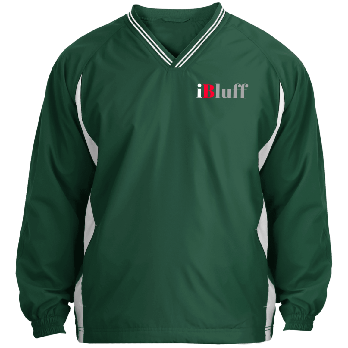 iBluff Poker Tipped V-Neck Windshirt