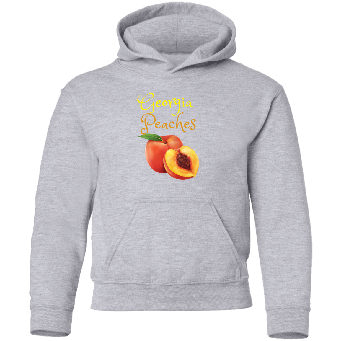 GA Peaches Youth Pullover Hoodie