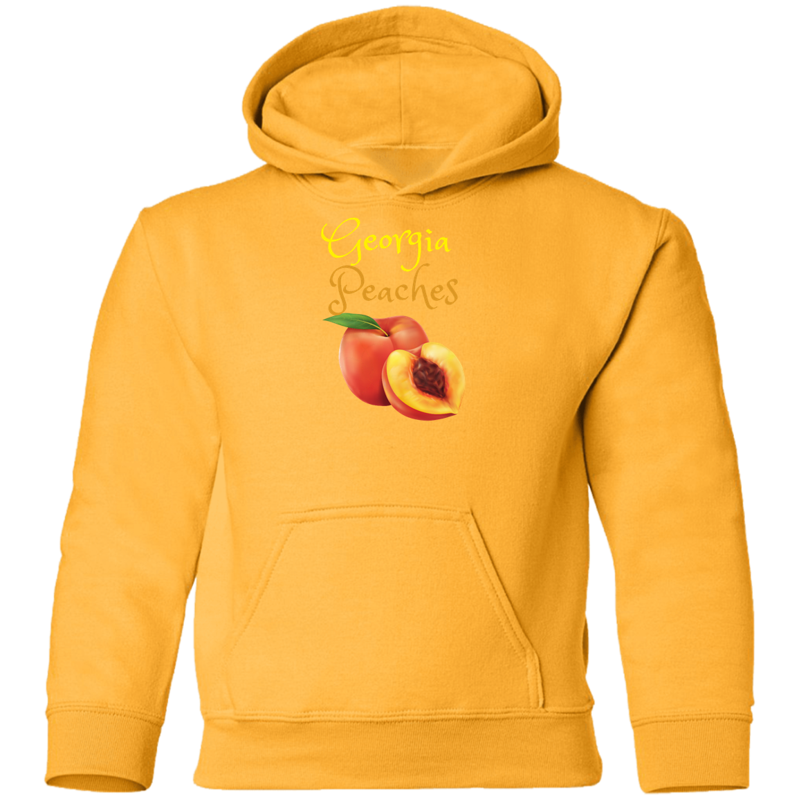 GA Peaches Youth Pullover Hoodie