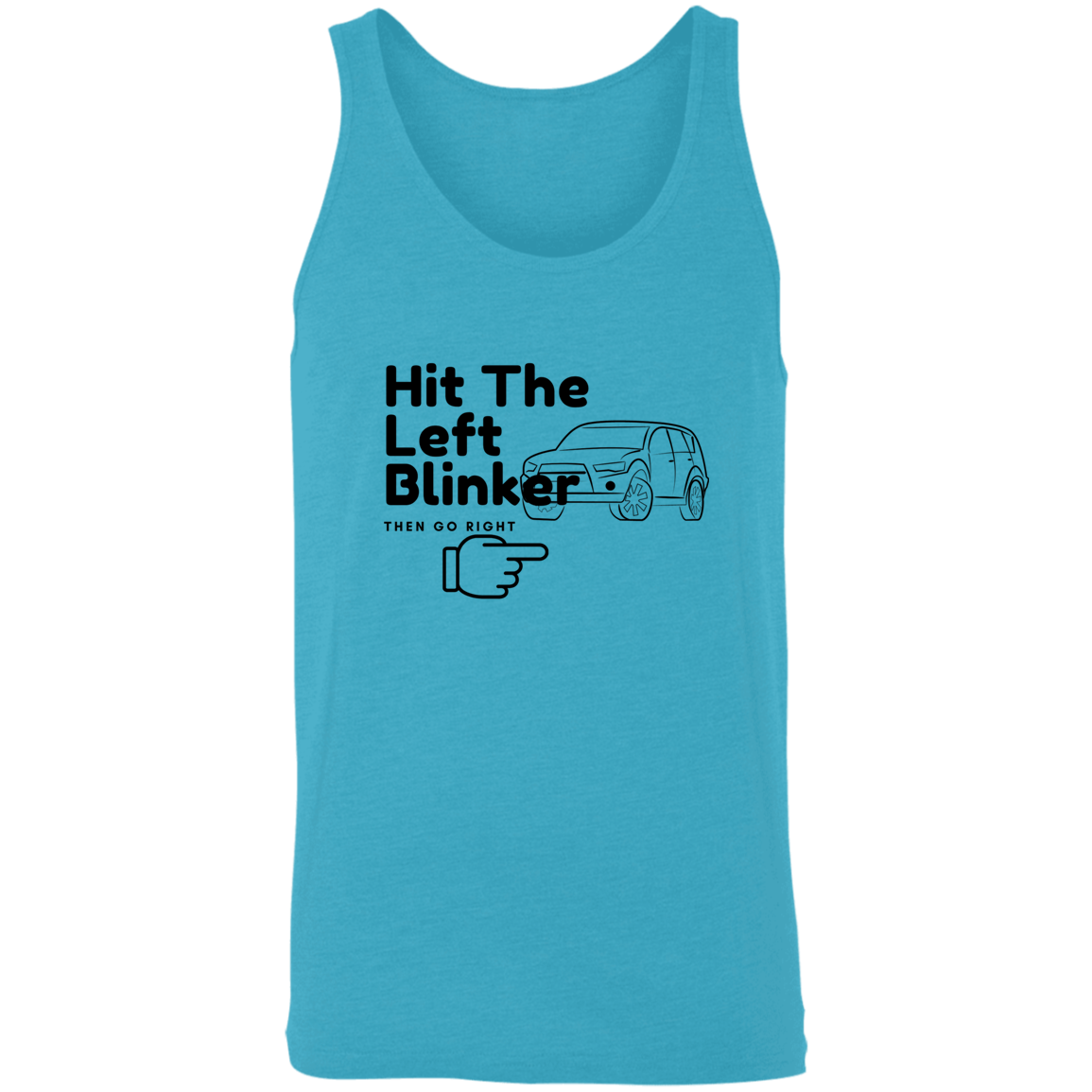 Left Blinker Unisex Tank