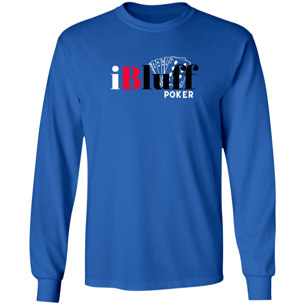 iBluff Poker LS Ultra Cotton T-Shirt