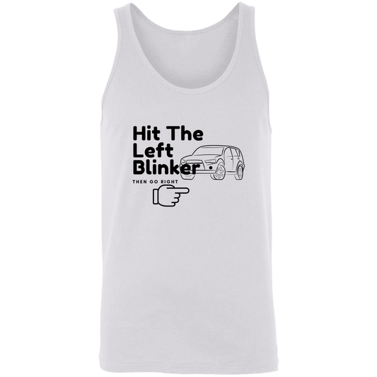 Left Blinker Unisex Tank