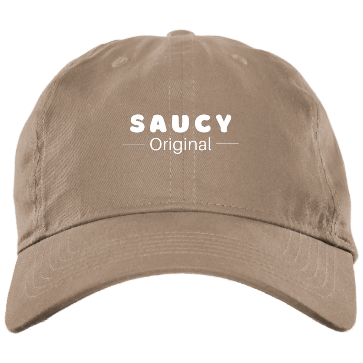 Saucy Brushed Twill Unstructured Dad Cap