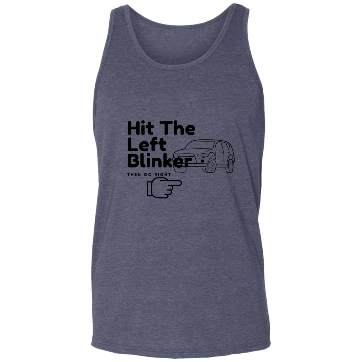 Left Blinker Unisex Tank