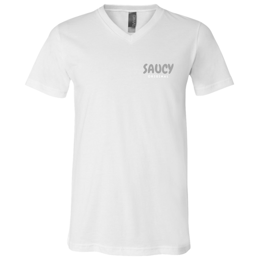 Saucy Original Unisex Jersey SS V-Neck T-Shirt