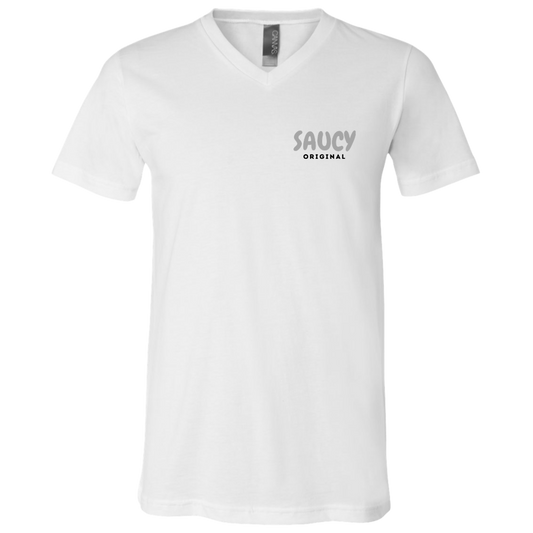 Saucy Original Unisex Jersey SS V-Neck T-Shirt