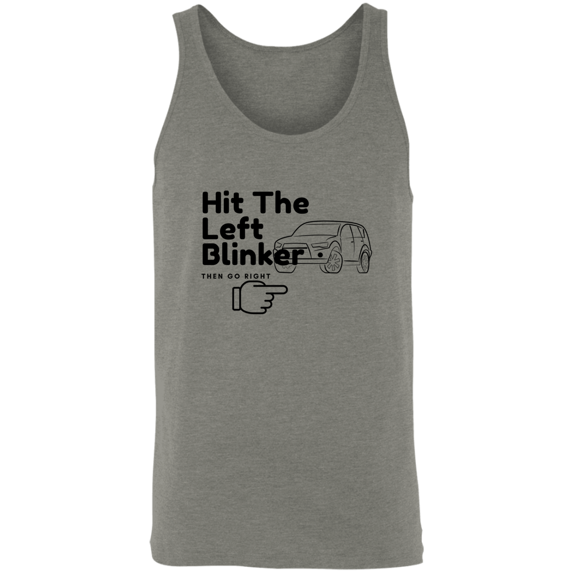 Left Blinker Unisex Tank