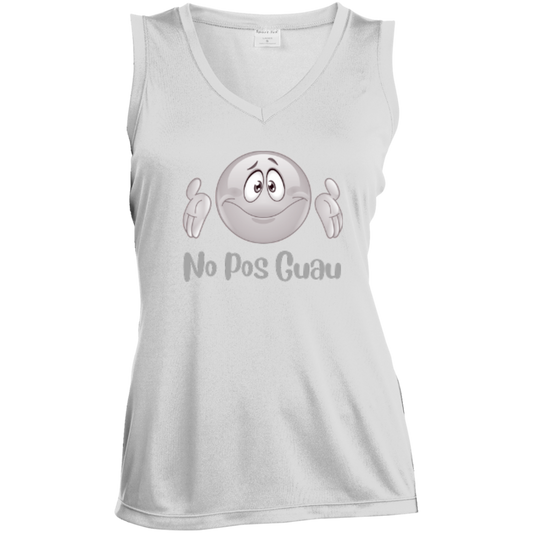 No Pos Guau Sleeveless V-Neck Performance Tee