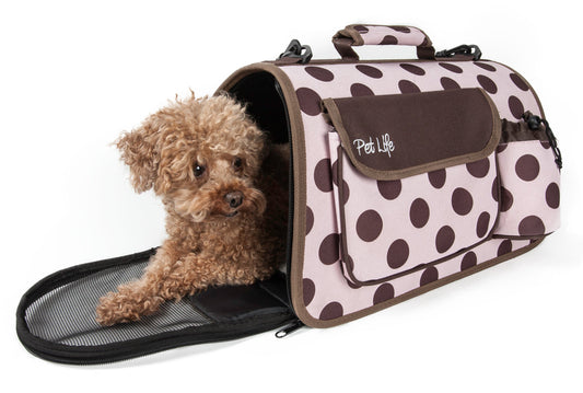 PDD Airline Approved Folding Zippered Casual Pet Carrier